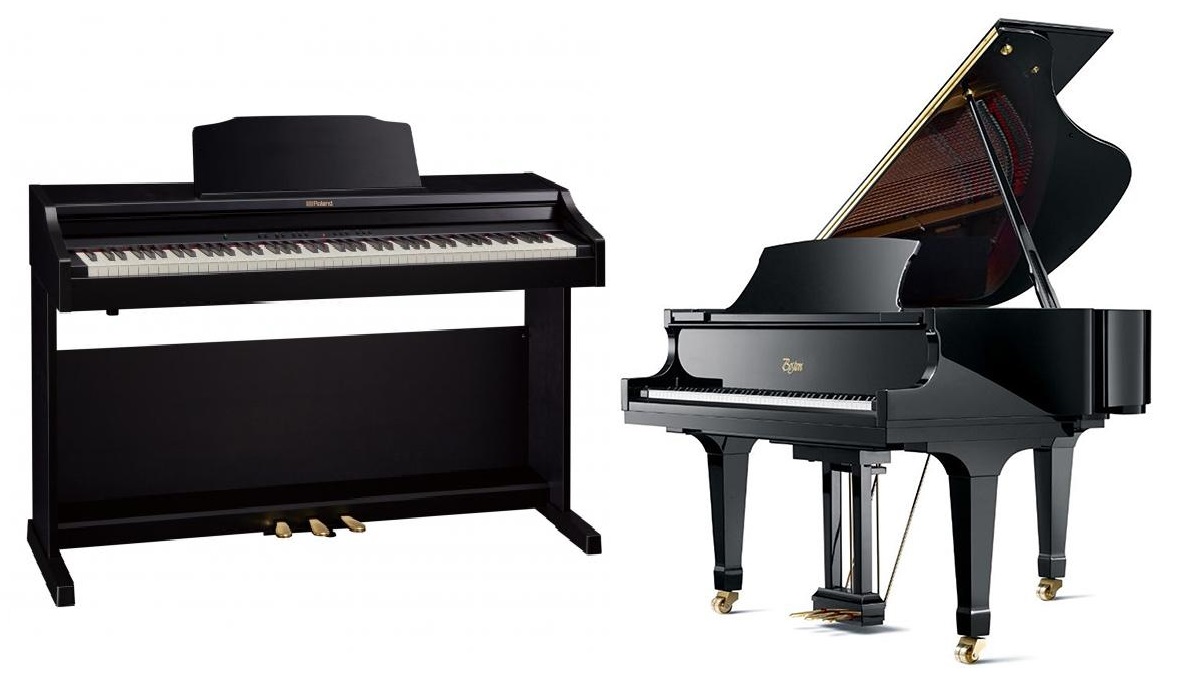 người mới học nên mua đàn piano cơ hay điện