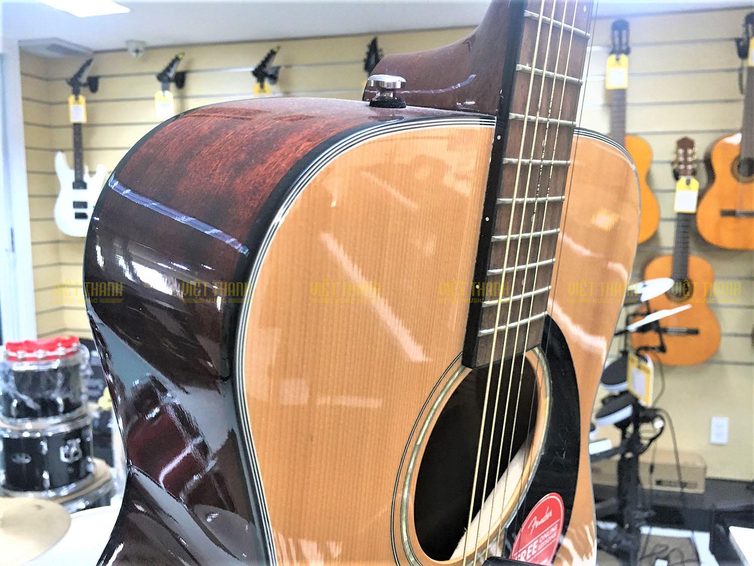 Đàn guitar Fender CD-60S NAT - 7