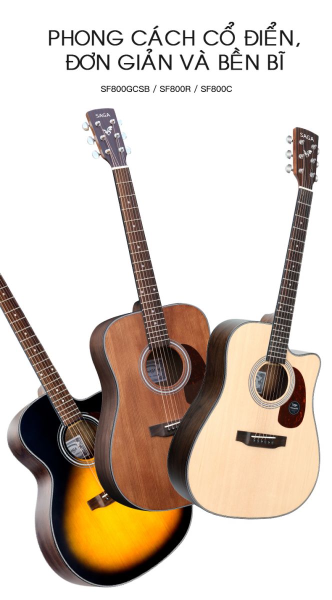 guitar saga SF800