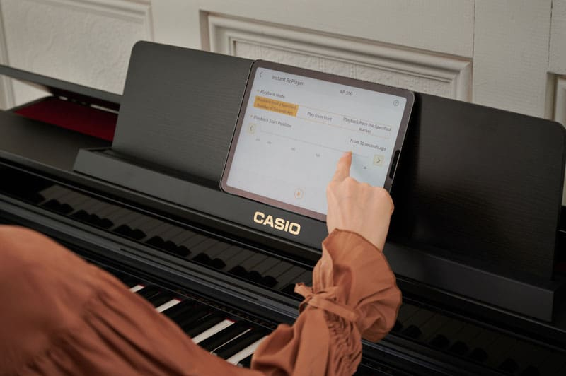 dan piano dien casio ap550