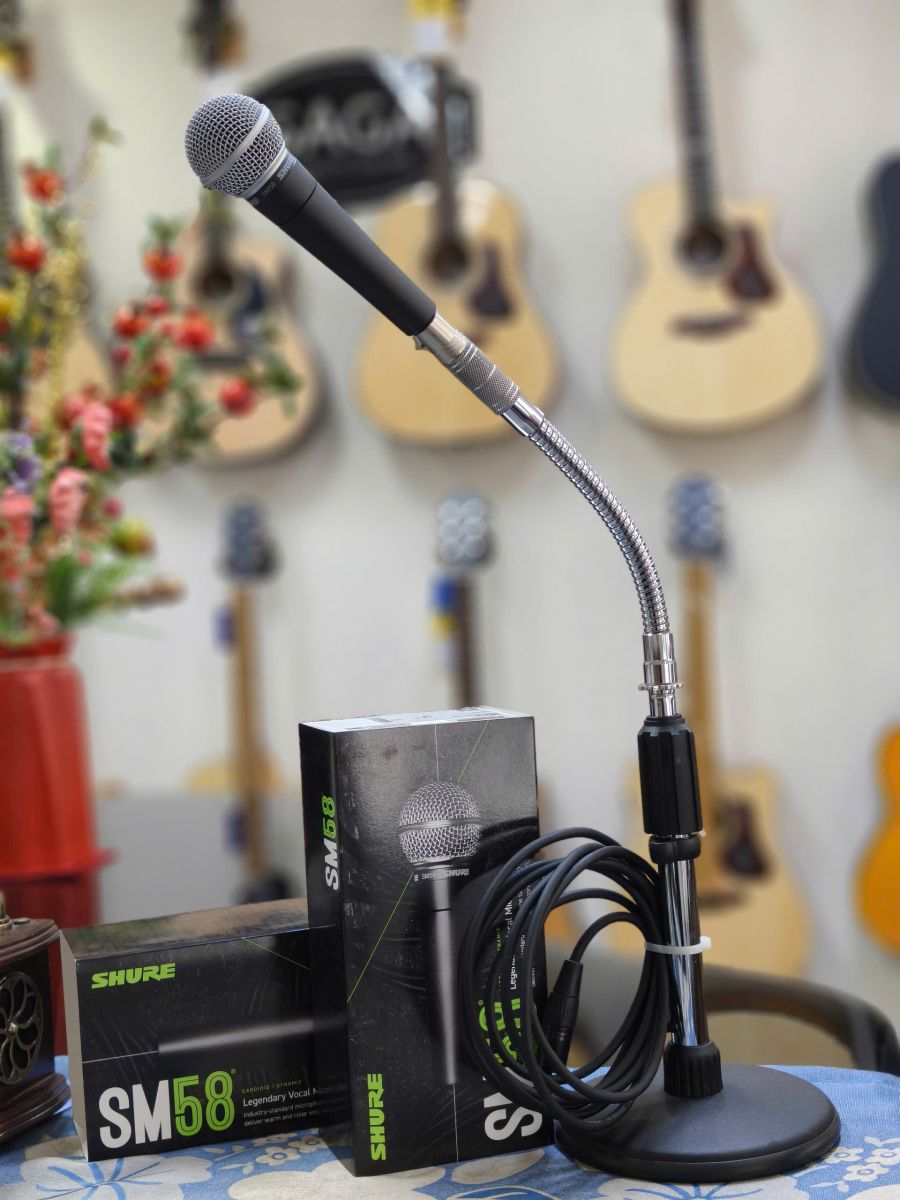 combo micro shure sm58 va chan mic mds02