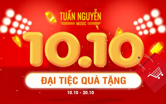 Cơn mưa quà tặng 10.10 tại Việt Thanh Music
