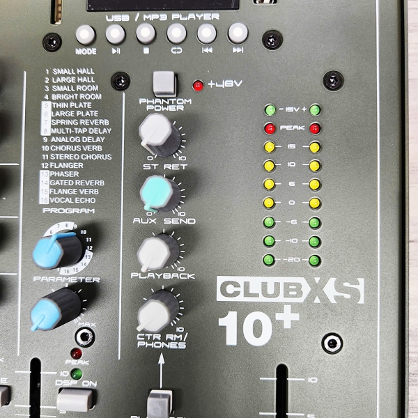 Mixer Studiomaster Club XS10 Plus