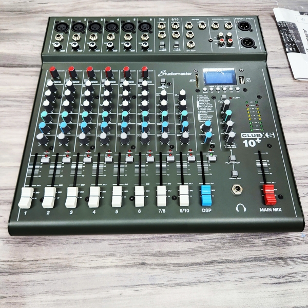 Mixer Studiomaster Club XS10 Plus