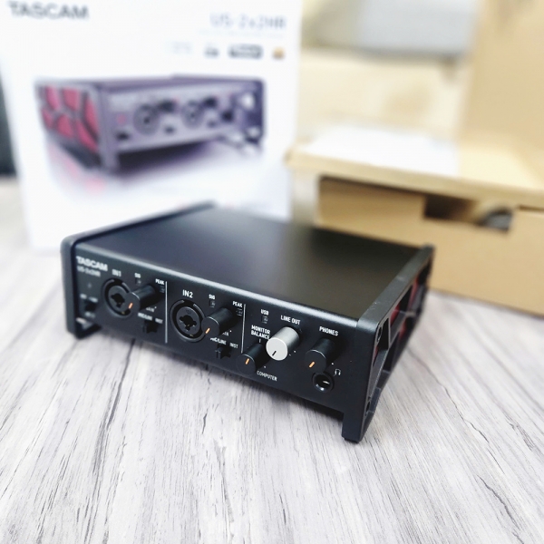 Soundcard Tascam US-2X2HR