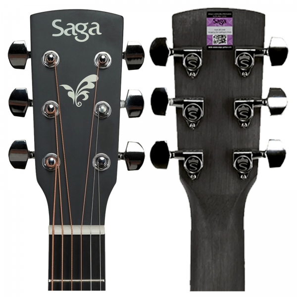 Đàn Guitar Saga SF600C-BK