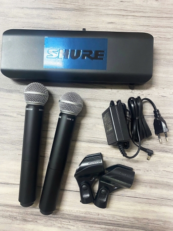  Micro không dây SHURE BLX288A/SM58